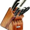 Wusthof Classic Ikon - 8 Pc. Knife Block Set, Acacia