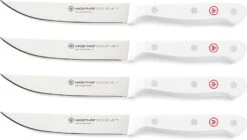 Wusthof Gourmet White - 4 Pc. Steak Knife Set