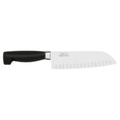 Henckels Four Star - 7" Santoku Knife W/Hollow Edge- Personalized Engraving Available -Redel Cookware Shop 31119 180 main image right face