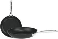 Cristel Castel'Pro Ultralu 2-Pc. Non-Stick Frying Pan Set