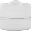 Le Creuset 4 1/2 Qt. Heritage Deep Covered Rectangular Baker - White