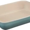 Le Creuset 4 Qt. (12" X 9") Heritage Rectangular Dish - Sea Salt -Redel Cookware Shop 510CFAG2AmL. AC SL1500