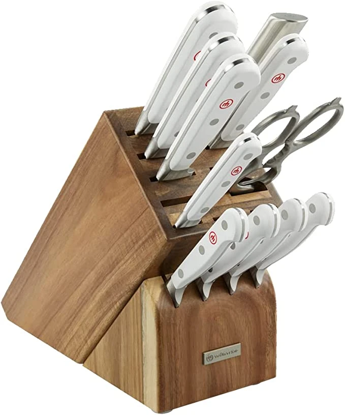 Wusthof Classic White - 12 Pc. Knife Block Set 3 Wusthof Classic White - 12 Pc. Knife Block Set