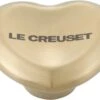 Le Creuset Figural Heart Knob - Light Gold - Large -Redel Cookware Shop 51MxZ8pyCyL. AC SL1325