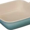 Le Creuset 3 Qt. (9") Heritage Square Dish - Sea Salt -Redel Cookware Shop 51WbMYTgkZL. AC SL1500