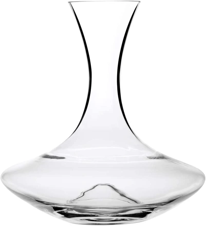 Peugeot Bouquet Mouth Blown Glass Carafe, Clear 3 Peugeot Bouquet Mouth Blown Glass Carafe, Clear