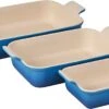 Le Creuset Set Of 3 Heritage Rectangular Dishes - Marseille -Redel Cookware Shop 610eo ZQ4CL. AC SX679