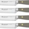 Wusthof Classic Velvet Oyster - 4 Pc. Steak Knife Set- Personalized Engraving Available -Redel Cookware Shop 6190kFYG5wL. AC SX466