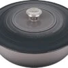 Le Creuset 7 1/2 Qt. Signature Enameled Cast Iron Chef's Oven W/Stainless Steel Knob - Oyster- Personalized Engraving Available -Redel Cookware Shop 61Ed5DRvw5L. AC SX679