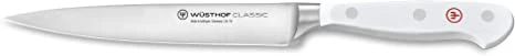 Wusthof Classic White - 6" Utility Knife- Personalized Engraving Available 3 Wusthof Classic White - 6" Utility Knife- Personalized Engraving Available