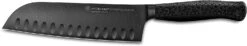Wusthof Performer Black - 7" Hollow Edge Santoku Knife