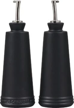 Le Creuset 10 Oz. SignatureOil & Vinegar Set - Licorice