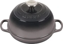 Le Creuset 9 1/2"/1.75 Qt. Signature Enameled Cast Iron Bread Oven - Oyster