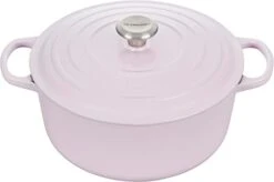 Le Creuset 7 1/4 Qt. Signature Round Dutch Oven W/Stainless Steel Knob - Shallot- Personalized Engraving Available