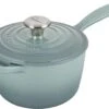 Le Creuset 1 3/4 Qt. Signature Saucepan W/Stainless Steel Knob - Sea Salt 1 Le Creuset 1 3/4 Qt. Signature Saucepan W/Stainless Steel Knob - Sea Salt -Redel Cookware Shop 61fgO1uQopL. AC SL1500