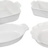 Le Creuset Set Of 4 Heritage Bakeware Set - White