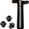 Le Creuset Wine Pump And (3) Stoppers - Black Nickel -Redel Cookware Shop 61hfsa8ZhqS. AC SX466