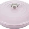 Le Creuset 3 1/2 Qt. Signature Braiser W/Stainless Steel Knob - Shallot- Personalized Engraving Available -Redel Cookware Shop 61i9W64yg2L. AC SX522