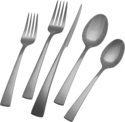 Henckels Zwilling Bellasera Slate 20 Pc. 18/10 Stainless Steel Flatware Set