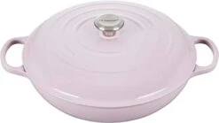 Le Creuset 5 Qt. Signature Braiser W/Stainless Steel Knob- Shallot- Personalized Engraving Available