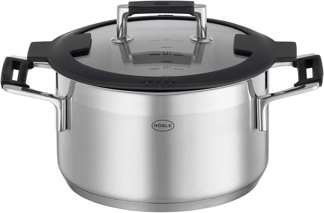 Rösle SILENCE PRO High Casserole -20cm/7.9in. 3 Rösle SILENCE PRO High Casserole -20cm/7.9in.