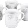 Le Creuset Set Of 4 - 14 Oz. Mugs - Marble -Redel Cookware Shop 61uGn8VcHRL. AC SX522