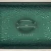 Le Creuset 4 Qt. (12" X 9") Heritage Covered Rectangular Casserole W/Olive Branch Embossed Lid - Artichaut -Redel Cookware Shop 61yLG 3 phL. AC SL1500
