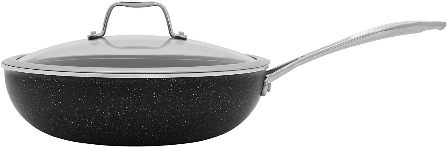Henckels Capri Notte 11" Aluminum Nonstick Perfect Pan Plus Lid 3 Henckels Capri Notte 11" Aluminum Nonstick Perfect Pan Plus Lid