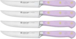 Wusthof Classic Purple Yam - 4 Pc. Steak Knife Set- Personalized Engraving Available
