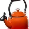 Le Creuset 1 1/4 Qt. Demi Kettle W/Stainless Steel Knob - Flame -Redel Cookware Shop 71 m2injgcL. AC SL1500