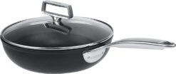 Cristel Castel'Pro Ultralu 3.5 Qt. Non-Stick Sauté Pan W/Lid