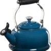 Le Creuset 1.7 Qt. Whistling Kettle W/Stainless Steel Knob - Deep Teal -Redel Cookware Shop 717Tz0jpCvL. AC SL1500