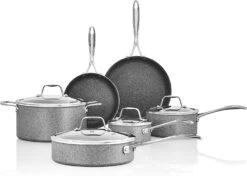 Henckels Capri Granitium 10 Pc. Aluminum Nonstick Cookware Set