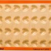 Silpat Mini Heart Perfect Baking Molds 11 5/8" X 16 1/2"