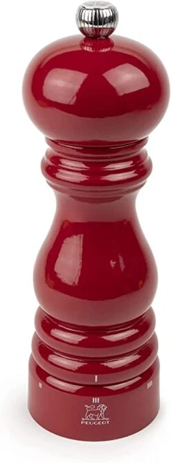 Peugeot Paris U'Select Red Lacquer Salt Mill- 18cm/7"
