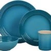 Le Creuset 16-Piece Dinnerware Set - Caribbean -Redel Cookware Shop 71hEiS1wJLL. AC SX522