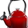 Le Creuset 1 1/4 Qt. Demi Kettle W/Stainless Steel Knob - Cerise -Redel Cookware Shop 71kR8pasAyL. AC SL1500