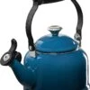 Le Creuset 1 1/4 Qt. Demi Kettle W/Stainless Steel Knob - Deep Teal