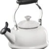 Le Creuset 1.7 Qt. Whistling Kettle W/Stainless Steel Knob - White 2 Le Creuset 1.7 Qt. Whistling Kettle W/Stainless Steel Knob - White -Redel Cookware Shop 71oVXTJh8NL. AC SL1500