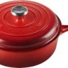 Le Creuset 3 3/4 Qt. Signature Enameled Cast Iron Cassadou W/Stainless Steel Knob - Cerise -Redel Cookware Shop 71wvKB6G8ML. AC SL1500