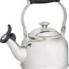 Le Creuset 1 1/4 Qt. Demi Kettle W/Stainless Steel Knob - Stainless Steel -Redel Cookware Shop 71wwk22nvlL. AC SX522