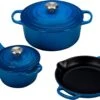 Le Creuset 5-Piece Signature Set W/Stainless Steel Knob - Marseille