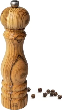 Peugeot Paris Olivier Pepper Mill 22cm - 9in Olive Wood