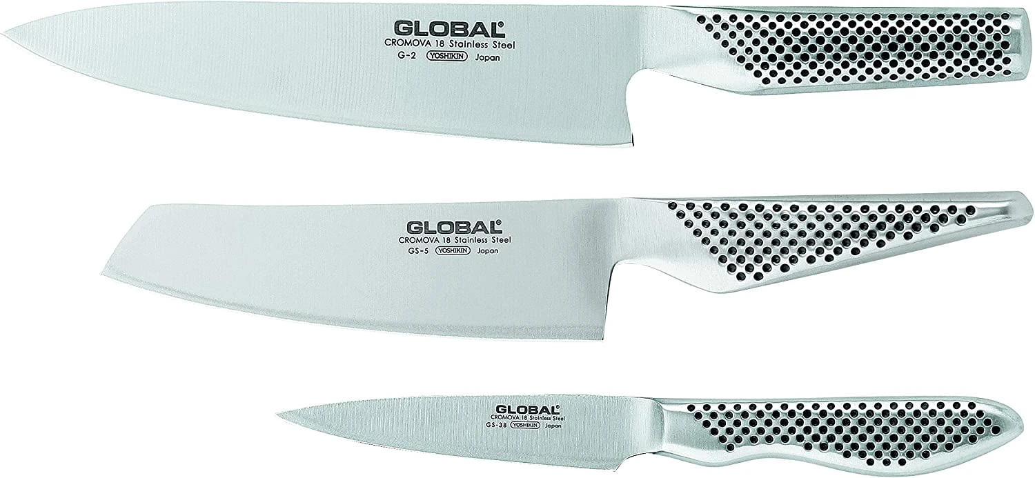 Global G-2538 - 3 Pc Knife Set 3 Global G-2538 - 3 Pc Knife Set