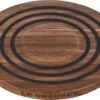 Le Creuset Magnetic Acacia Wood Trivet W/Silcone Rings - Black Onyx -Redel Cookware Shop 81bDbrUtTAL. AC SL1500