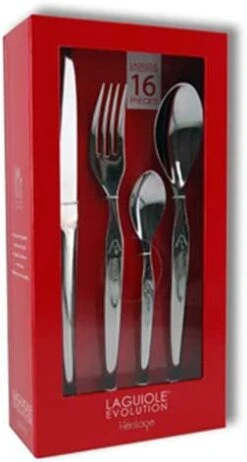 TB Laguiole Heritage 16-Piece Flatware Set - Mirror Polish