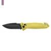 TB C.A.C. French Army Knife - PA6 Handle - Serrated - Yellow -Redel Cookware Shop TBconfigurez votre cac couteau armee francaise
