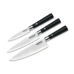 Boker Damascus Black 3-Pc Set