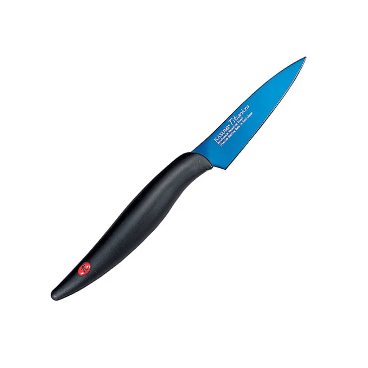 Chroma Kasumi Titanium: 3" Paring Knife - Blue 3 Chroma Kasumi Titanium: 3" Paring Knife - Blue
