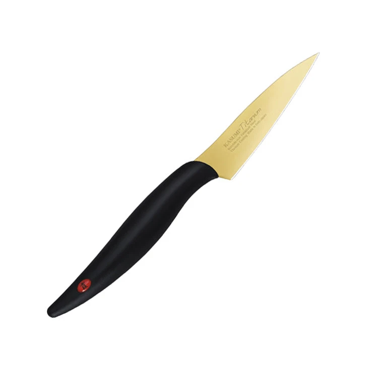 Chroma Kasumi Titanium: 3" Paring Knife - Gold 3 Chroma Kasumi Titanium: 3" Paring Knife - Gold